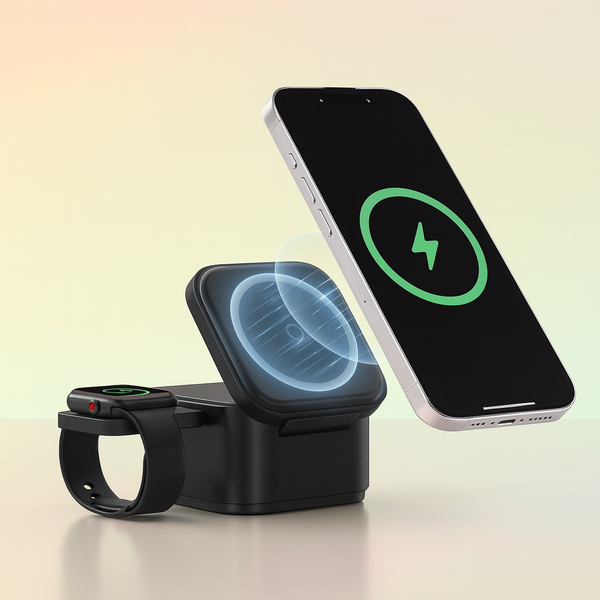 הפתרון האלגנטי לטעינה חכמה – מטען 3 ב-1 לטעינה מהירה ומושלמת